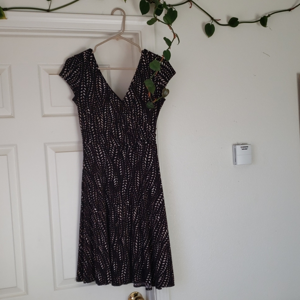 Lovely little wrap dress.